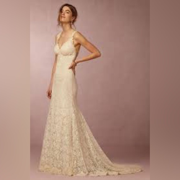 Willowby by Watters - NWT - Petra lace wedding gown purchased from BHLDN - Picture 3 of 14